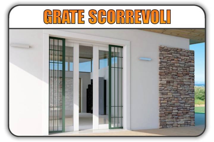 inferriate grate scorrevoli