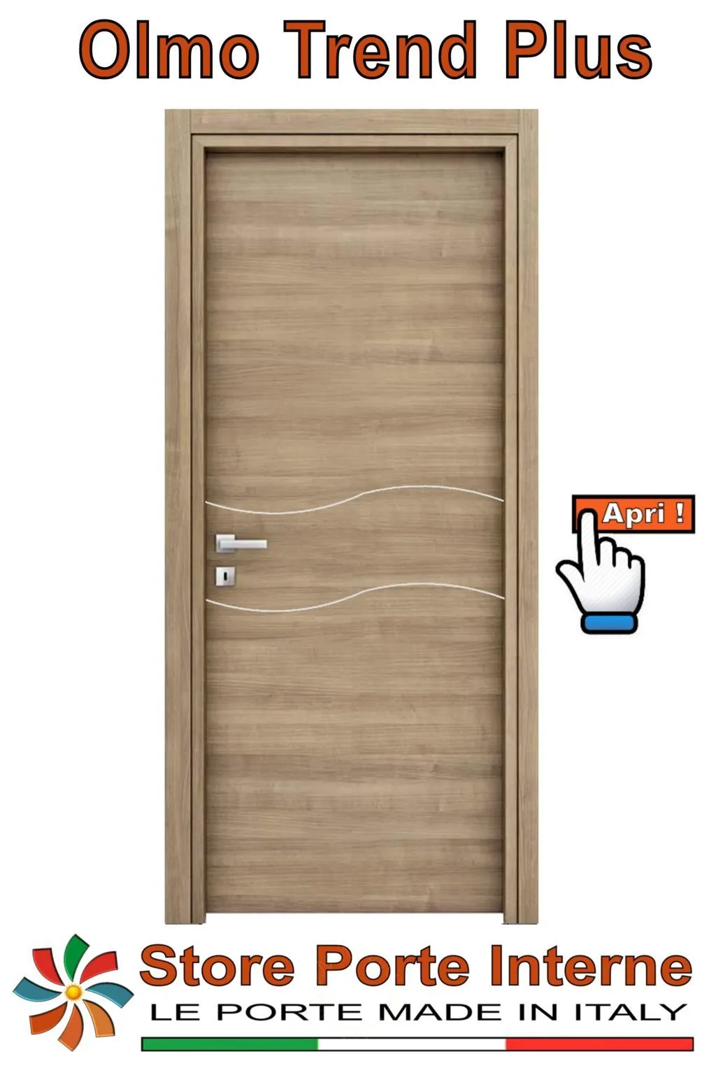 porte laminato inserti camilla olmo trend plus