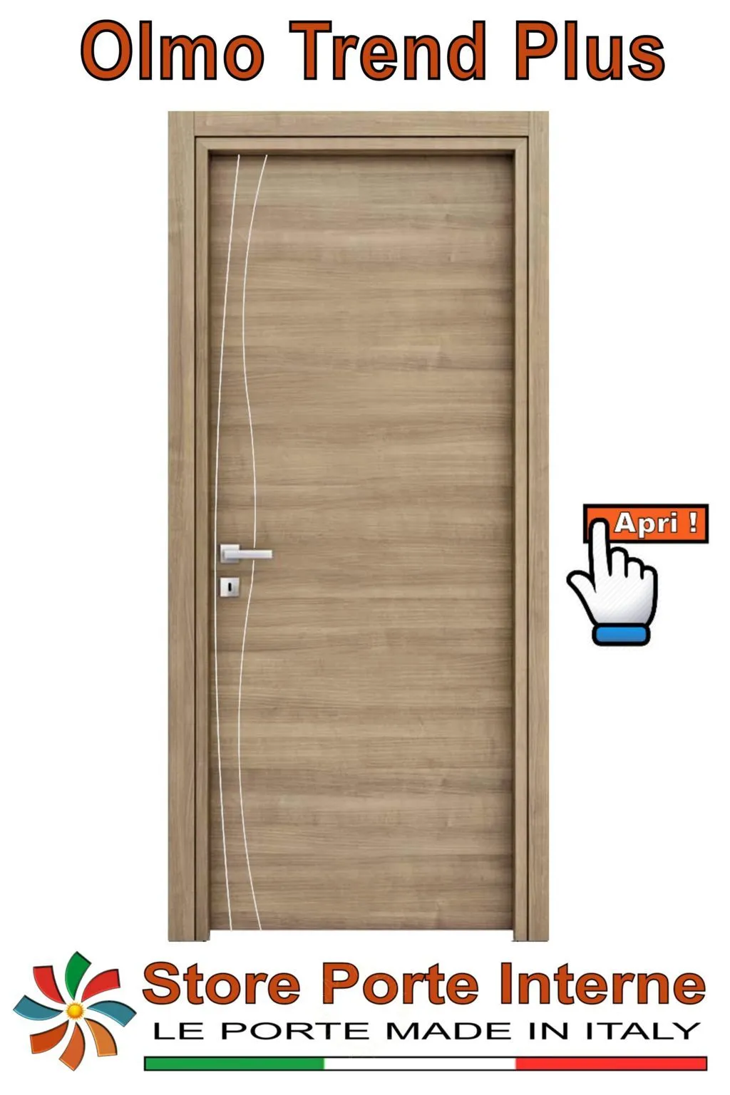 porte laminato inserti Syria olmo trend plus