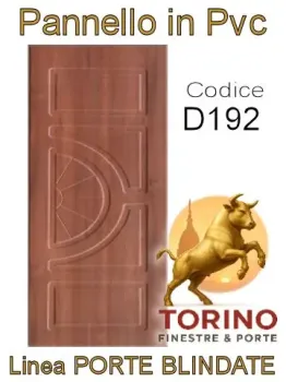 Pannello porta blindata Pvc modello D192