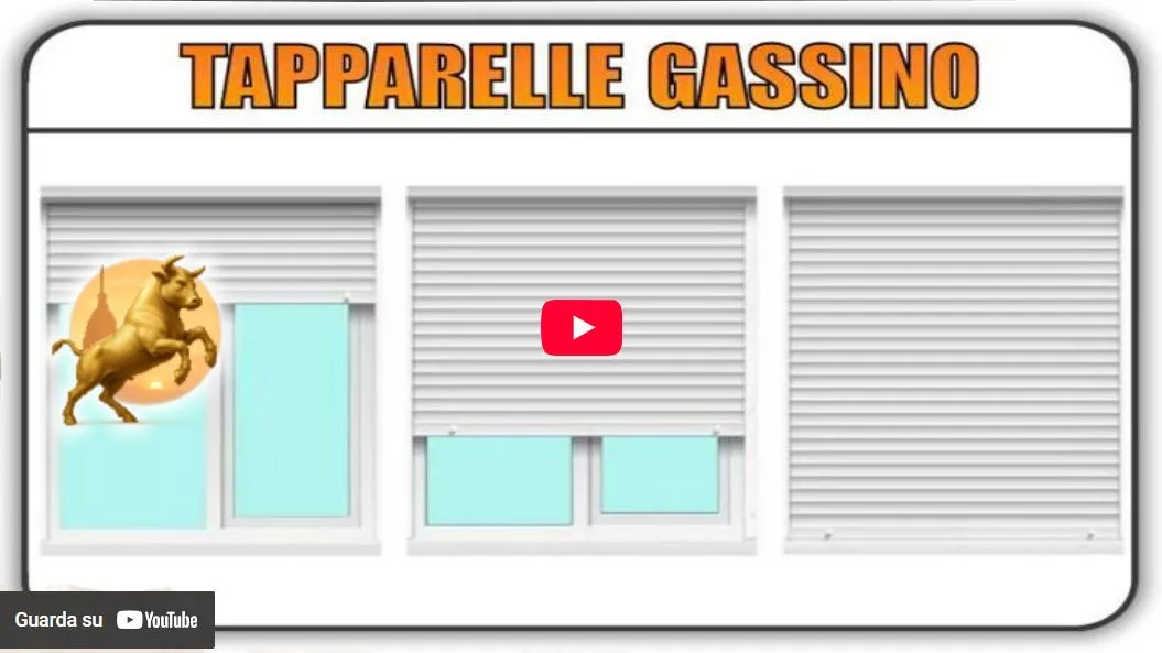 Video Torino Finestre: Tapparelle Gassino Torinese